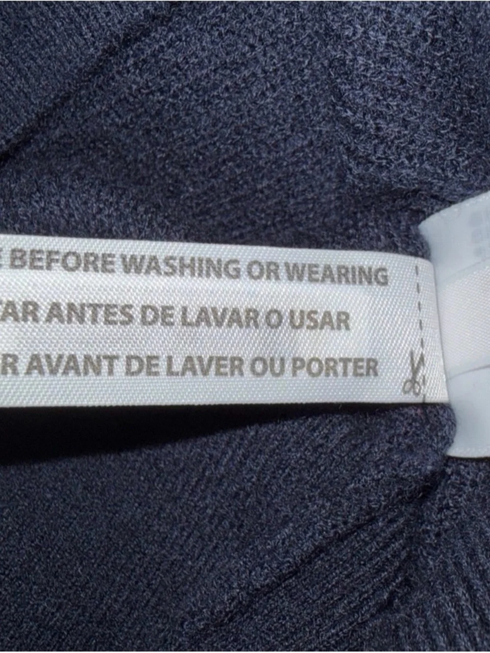 J. Crew Navy Short Sleeve 100% Cashmere V-Neck Button Top